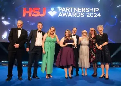 Gold at the HSJ Partnership Awards 2024!