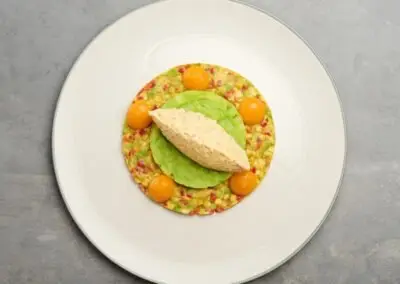 Spiced Chicken Salad with Mango